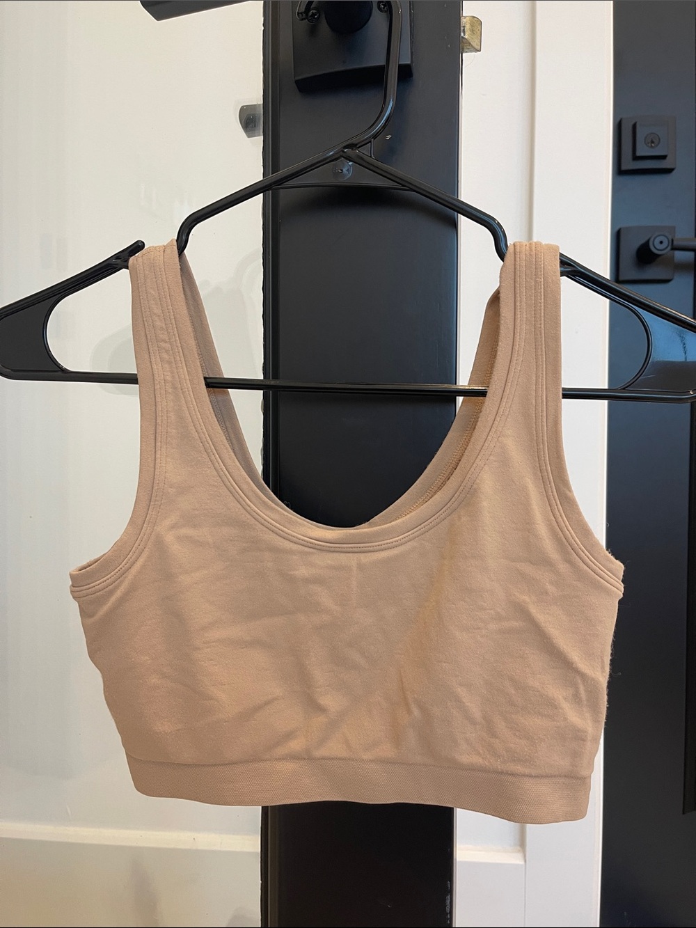 Soma Nude/Tan Scoop Neck Sports Bralette